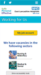 Mobile Screenshot of jobs.elht.nhs.uk